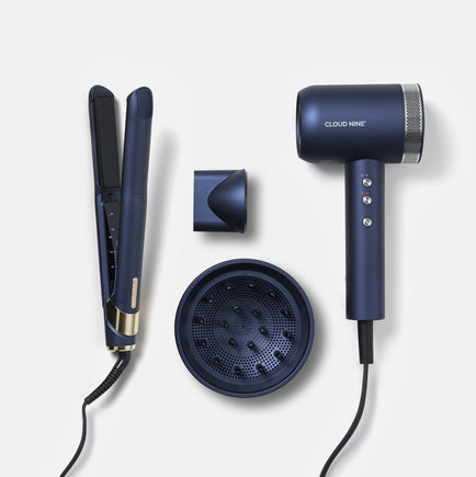 The Midnight Blue Original Iron and Airshot Pro Styling Set
