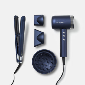 The Contouring Original Iron & Midnight Blue Airshot Pro Styling Set