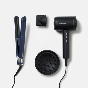 The Contouring Original Iron & Midnight Blue Airshot Pro Styling Set