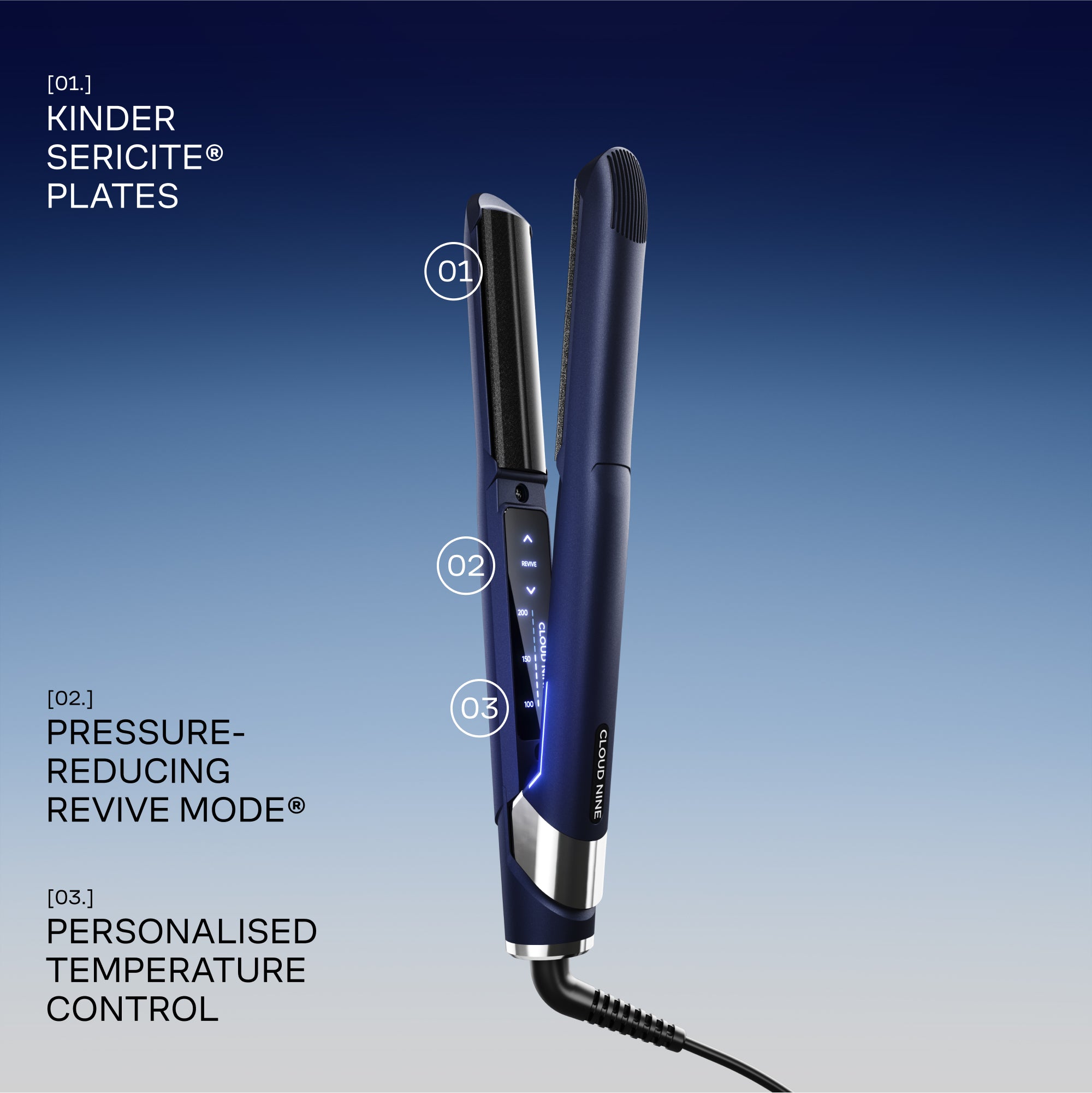 Black Hair Best Ceramic Iron GHD Platinum+ Styler Flat Iron 1