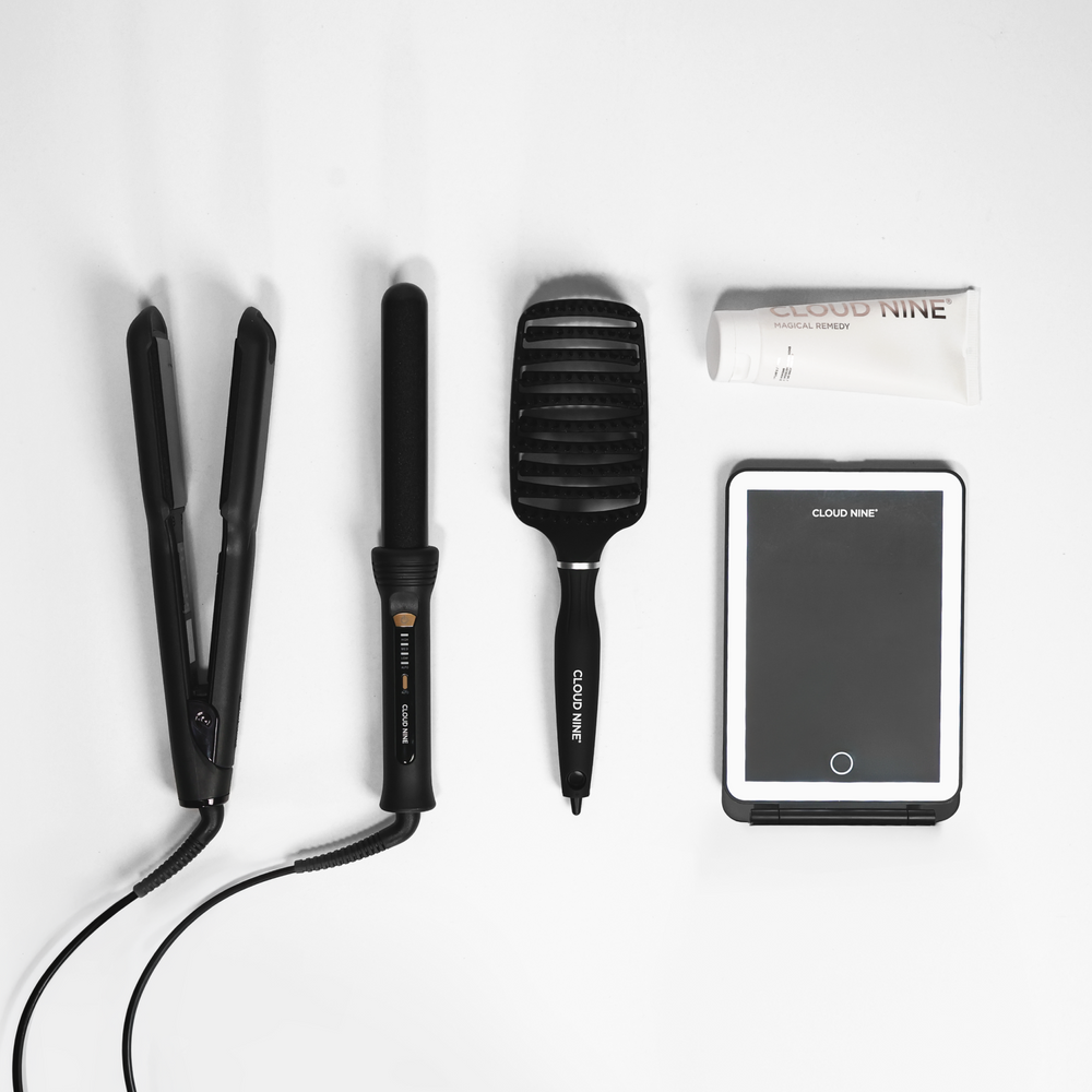 The Ultimate Wide Iron and Curling Wand Styling Set