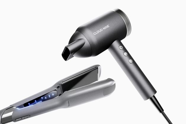 The Starlight Grey Wide Iron & Airshot Pro Styling Set