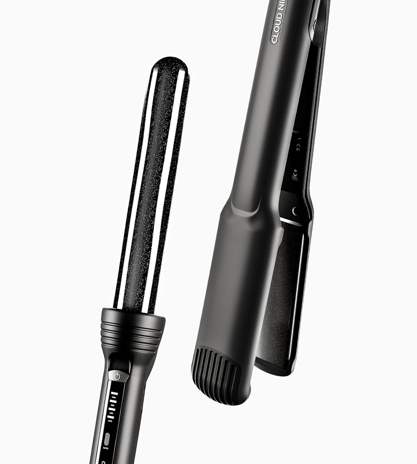 Flat iron and curling iron set hotsell